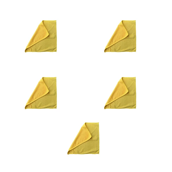 Evima Mikrofiber Bez Temizlik Toz Cam Bezi - Karışık Renk - 40 x 40 Cm. -26 Gram -5 Adetlik Paket ürün görseli 1