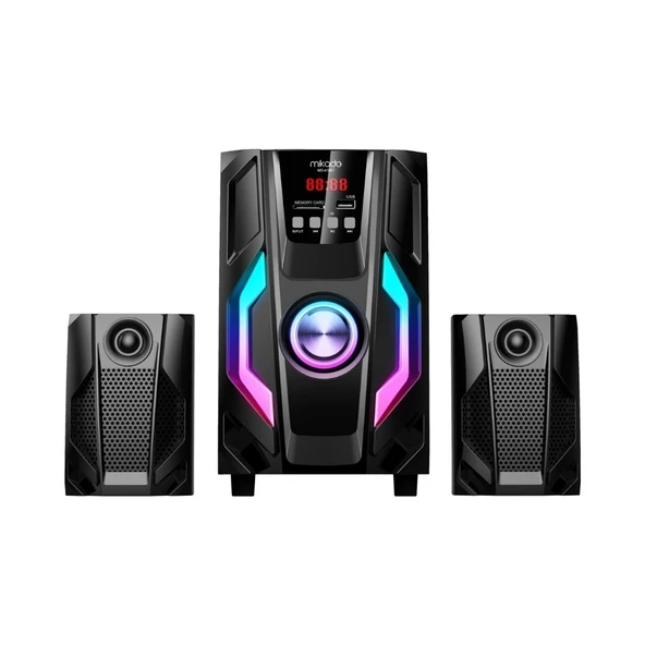 Hoparlör Ses Sistemi 2+1 20W Bluetooth-Usb-SD-Fm Destekli Mikado MD-415BT