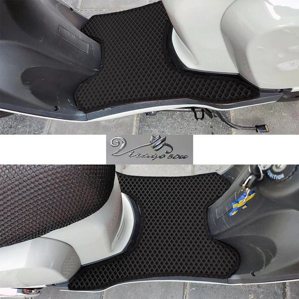 Bod Mondial Virago i 50cc Motor 3D Havuzlu Paspas Siyah - Resim 2