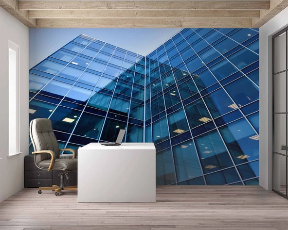 Apartman Projesi Gayrimenkul Emlak ve Gayrimenkul Duvar Kağıdı Baskı - Resim 3