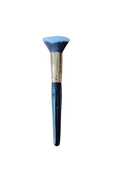 Nascita Profesyonel Oval Yapılı Kapatıcı Fırçası 136+3d Kabuki Fondöten Fırçası 0150+253 Allık Fırçası Set Sünger Hediyeli - 3