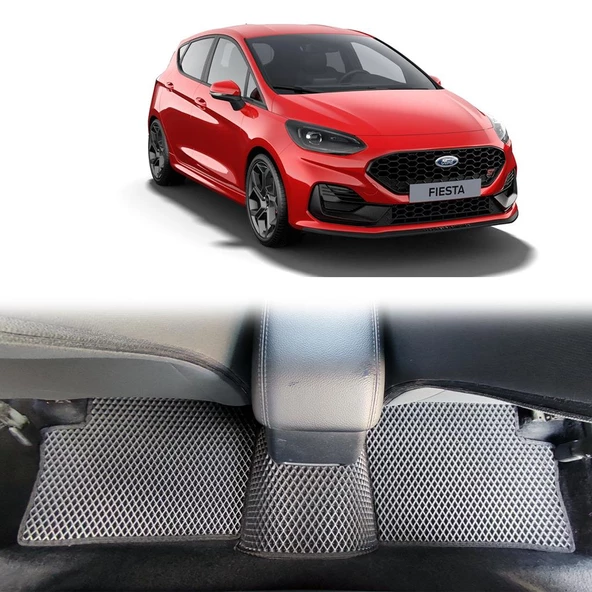 Bod Ford Fiesta 3D Havuzlu Paspas 2018 Sonrası