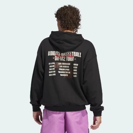 Adidas Anthony Edwards Grafik Kapşonlu - 6