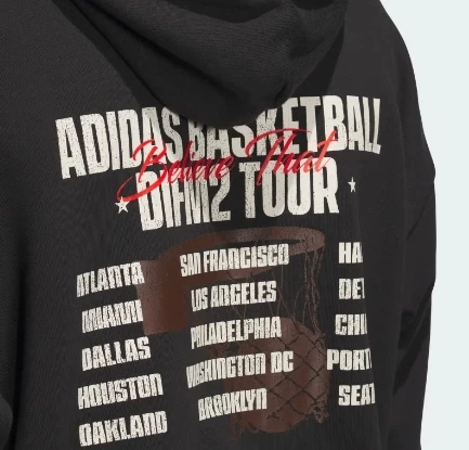 Adidas Anthony Edwards Grafik Kapşonlu - 3