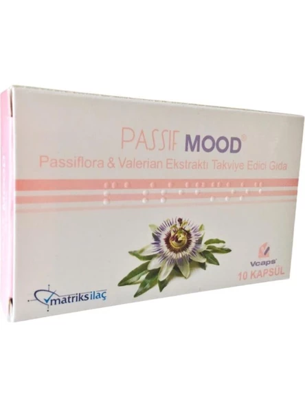 Passif Mood Passiflora 10 Kapsül (SKT:11/2025)