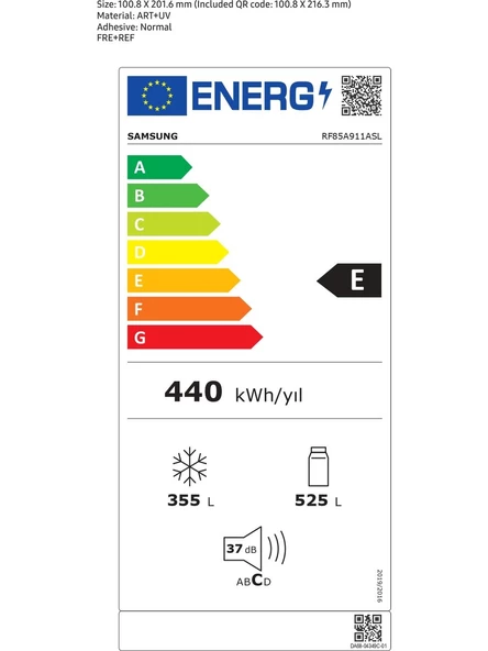 Samsung Rf85a911asl Triple Cooling Teknolojili Gardırop Tipi Buzdolabı - 4