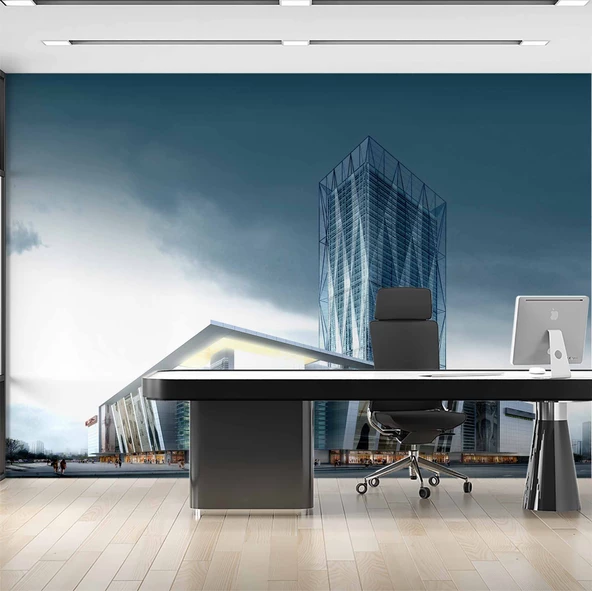 Mimari Yapı Gayrimenkul Emlak ve Gayrimenkul Duvar Kağıdı Baskı - Resim 2