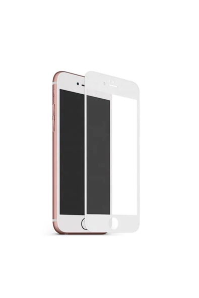 JACQUELYN Iphone 6 Plus/6s Plus Premium Tempered Glass 9d Ekran Koruyucu Film Beyaz