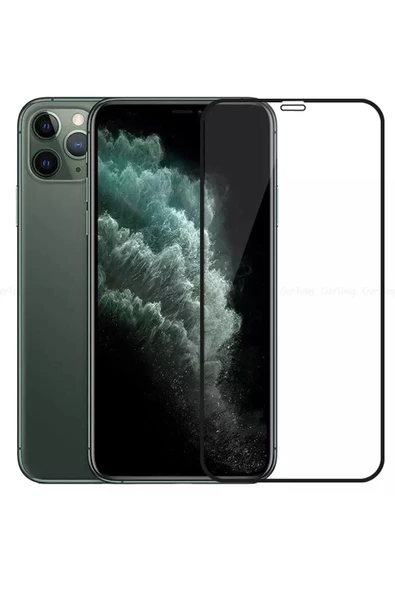 Powerfox For Apple Iphone 11 Pro Max Kırılmaz Cam 5d Tam Kaplayan Temperli Ekran Koruyucu