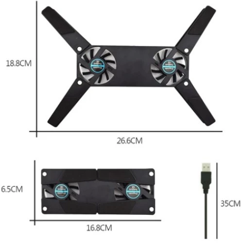 Katlanabilir Laptop Soğutucu - 4