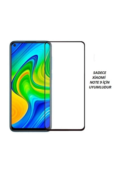 JACQUELYN Xiaomi Note 9 Tam Kaplayan Ön Ekran Koruyucu-tempered Glass