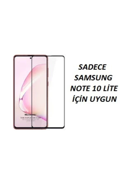 JACQUELYN Samsung Note 10 Lite Tam Kaplayan Ön Ekran Koruyucu-tempered Glass