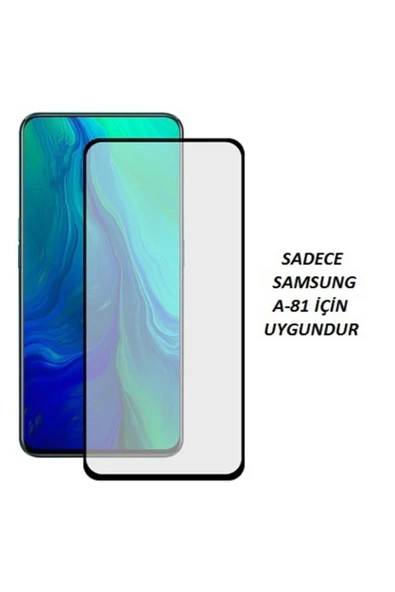 JACQUELYN Samsung A81 Tam Kaplayan Ön Ekran Koruyucu-tempered Glass