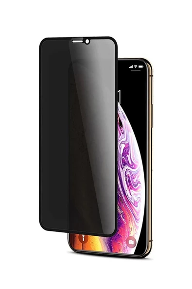 Powerfox For Apple Iphone 11 Pro Max Kırılmaz Cam Tam Kaplayan Hayalet Ekran Koruyucu