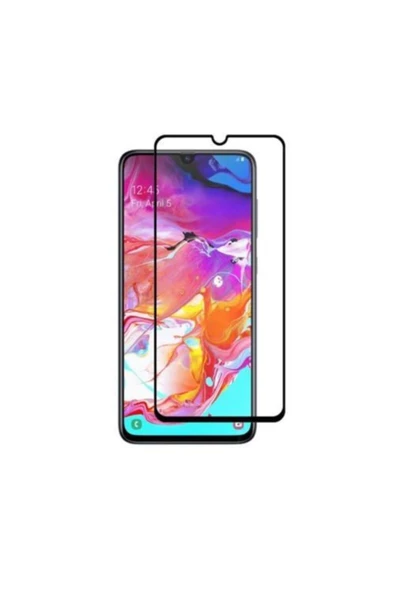 JACQUELYN Galaxy A70 Kavisli Tam Kaplayan 9d Ekran Koruyucu Film