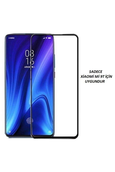 JACQUELYN Xiaomi Mi 9t Tam Kaplayan Ön Ekran Koruyucu-tempered Glass