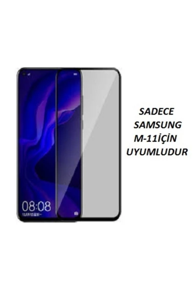 JACQUELYN Samsung M11 Tam Kaplayan Ön Ekran Koruyucu-tempered Glass