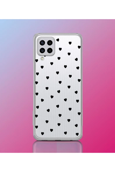 Caseji Samsung Galaxy M22 Uyumlu Premium Kalite Baskılı Esnek Şeffaf Kılıf