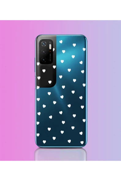Caseji POCO M3 Pro Uyumlu Premium Kalite Baskılı Esnek Şeffaf Kılıf