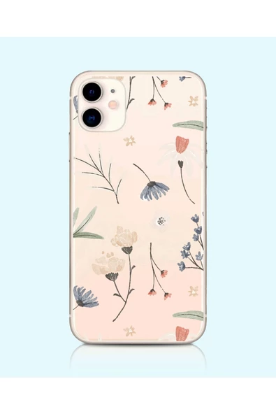 Powerfox Iphone 11 Uyumlu '' Flower Bouquets '' Tasarım Kılıf