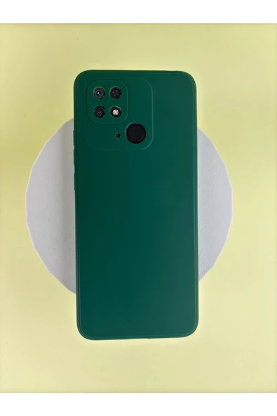 Caseji Redmi 10C Uyumlu İçi Kadifeli Lüx Kamera Korumalı Lansman Kılıf