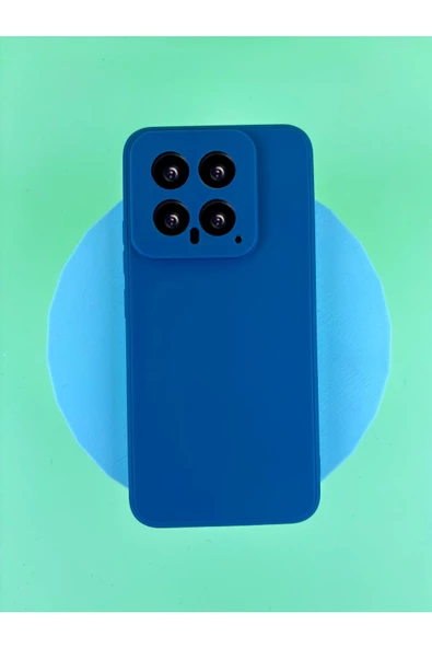 Caseji Xiaomi Mi 14 Uyumlu İçi Kadifeli Kamera Korumalı Lansman Kılıf
