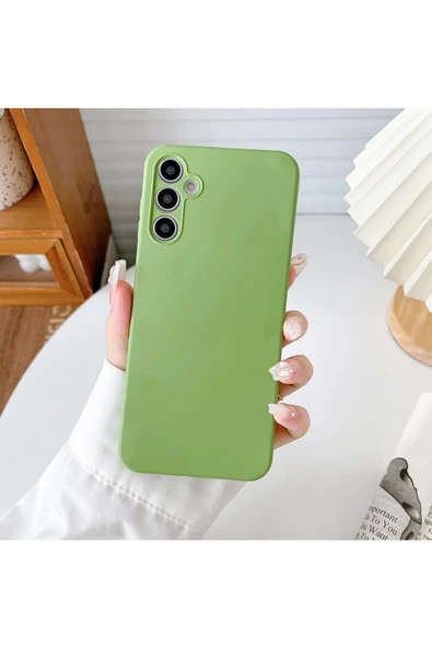 Caseji Samsung Galaxy M14 Uyumlu İçi Kadifeli Lüx Kamera Korumalı Lansman Kılıf