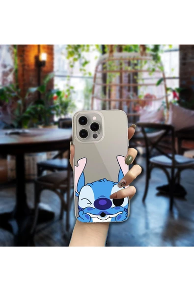 Powerfox iPhone 15 Pro Uyumlu Şeffaf 'Özel Tasarım Baskılı Kılıf