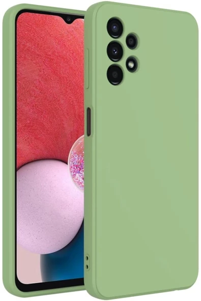 Caseji Samsung Galaxy A32 Uyumlu İçi Kadifeli Lüx Kamera Korumalı Lansman Kılıf