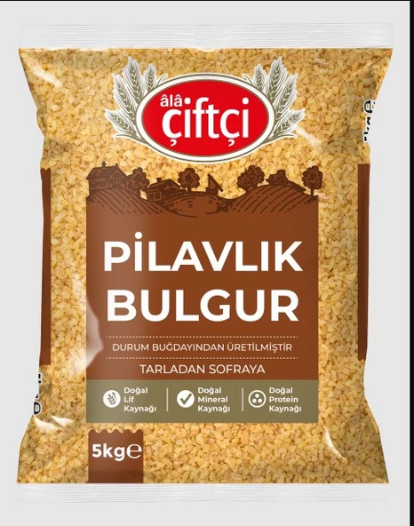 Ala Çiftçi Pilavlık Bulgur 2000 Gr