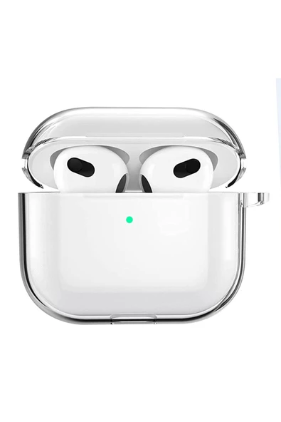 Powerfox Air Pods 3. Nesil Uyumlu Pastel Renkli Silikon Koruma Kopçalı Airpods Kılıf