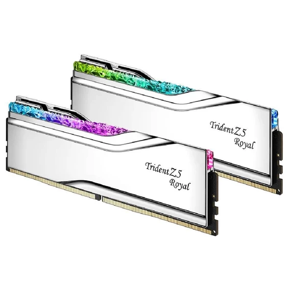 GSKILL Trident Z5 Royal 32GB (2x16GB) DDR5 7600Mhz CL36 INTEL XMP Dual Kit Ram - 2