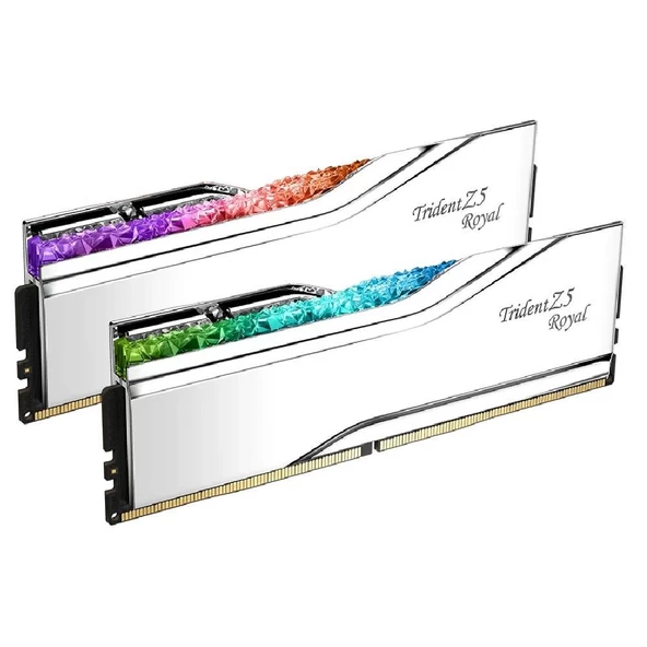 GSKILL Trident Z5 Royal 32GB (2x16GB) DDR5 7600Mhz CL36 INTEL XMP Dual Kit Ram - 3