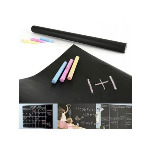 Yapışkanlı Kara Tahta Sticker Blackboard - 2