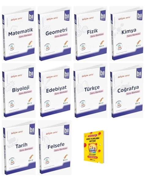 B Serisi Temel Düzey Orta Düzey Video Çözümlü Soru Bankası 10 kitap