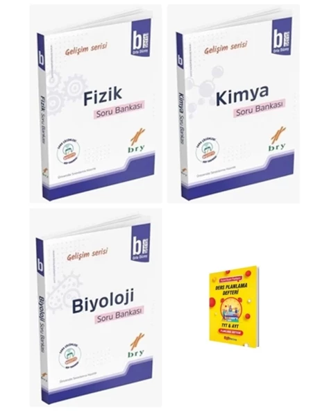 B Serisi Fizik kimya biyoloji Video Çözümlü Soru Bankası ürün görseli 1