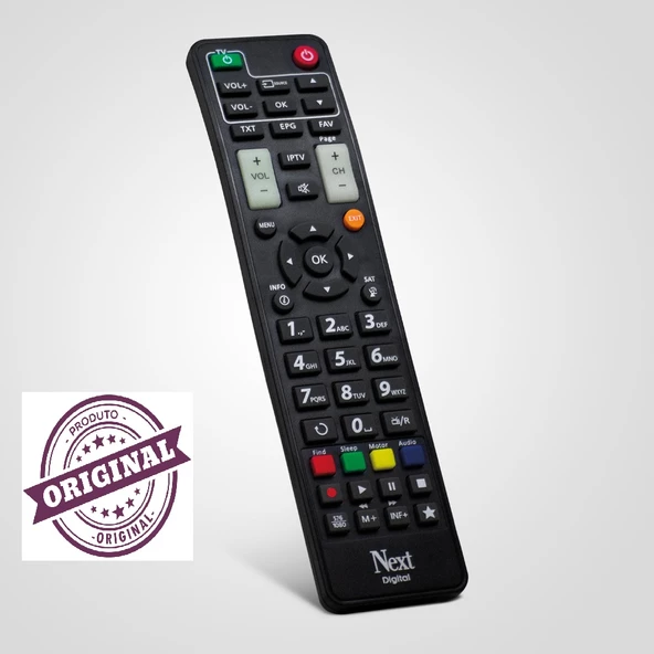 NEXT 2000 HD+AKILLI TV FOKSİYONLU KUMANDAYESIL TUSLU ORJİNAL