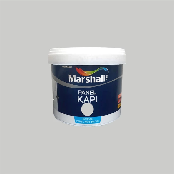 Marshall Su Bazlı Panel Kapı Boyası Zeytin Dalı 1 Lt (1 KG)