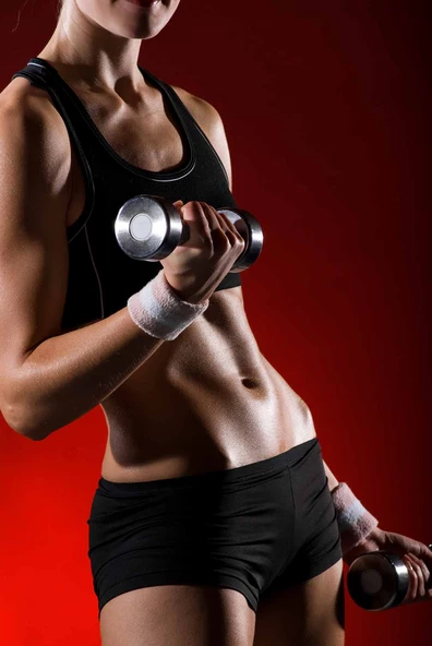 Spor Salonu Güç Temalı Duvar Kağıdı - Resim 5