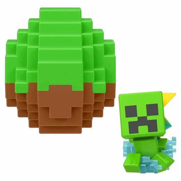 Minecraft Mini Mode Spawn Egg Sürpriz Figür Paketi 1 Adet - 3