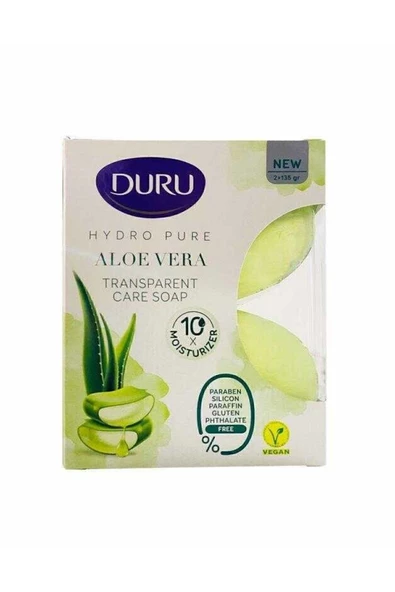 Duru   Hydro Pure Aloe Vera Sabunu 2x135 gr