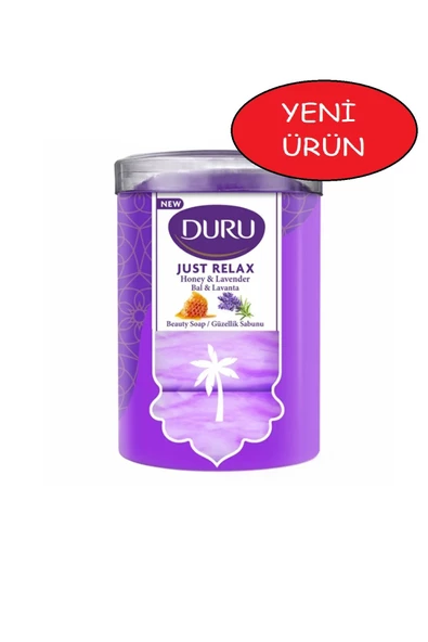 Duru   Moods Güzellik Sabunu Just Relax Bal & Lavanta 4x90 Gr YENİ ÜRÜN