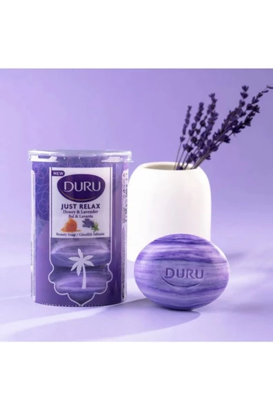 Duru   Moods Güzellik Sabunu Just Relax Get Energized 8x90 Gr YENİ ÜRÜN DENEME PAKETİ - 3