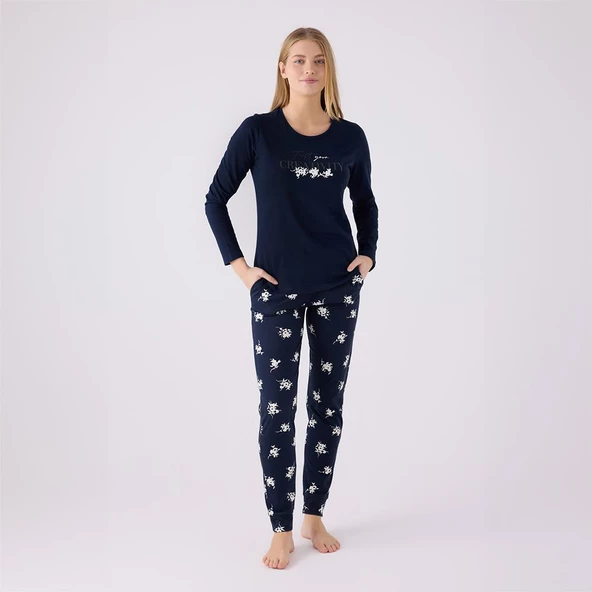 Arnetta AR3055S Kadın Yetişkin Kışlık Pijama Takımı - 4