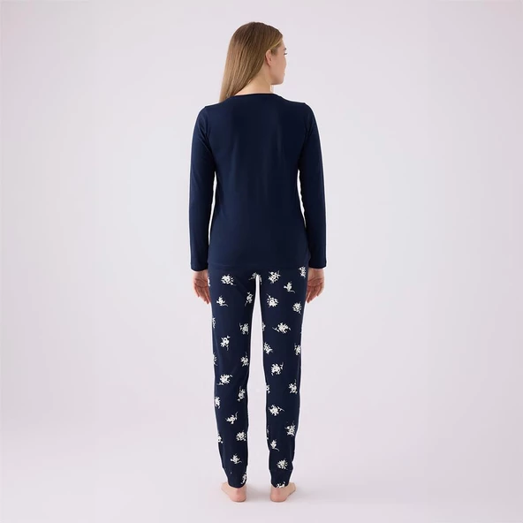 Arnetta AR3055S Kadın Yetişkin Kışlık Pijama Takımı - 3