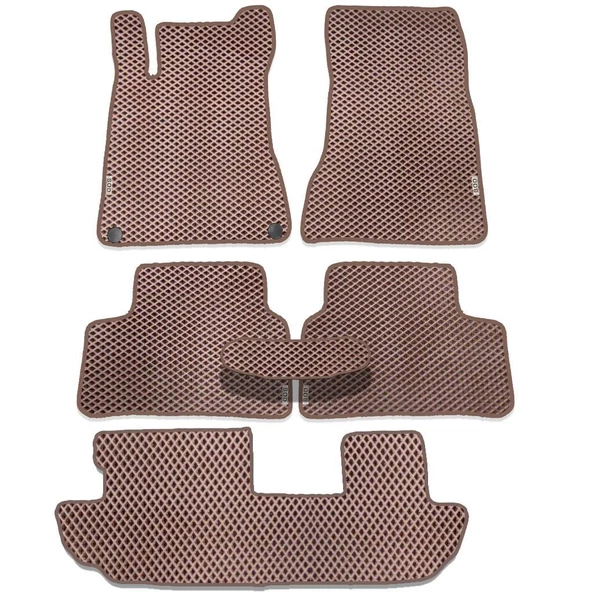 Bod Chery Tiggo 8 Pro Max 7 Koltuk 3D Havuzlu Paspas 2024-Sonrası Kahve - 3