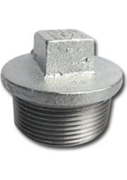 FİTİNGS KÖR TAPA GALVANİZLİ  1 1/2 - Resim 2