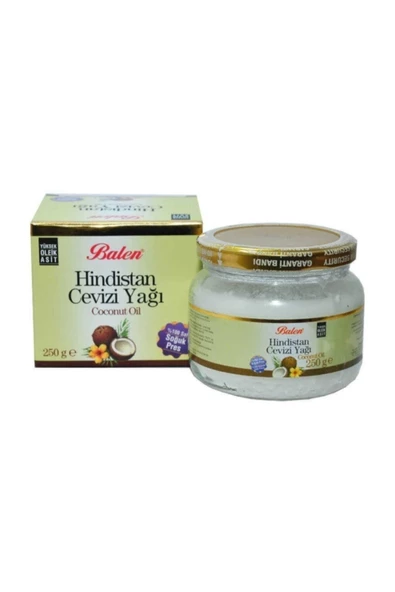 Balen Hindistan Cevizi Yağı 250 gr  Soğuk Sıkım