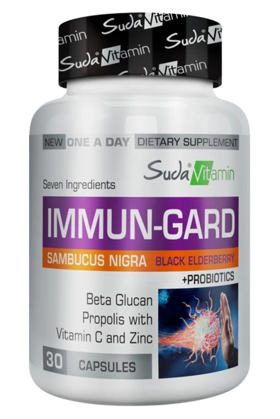 Suda Vitamin Immun Gard 30 Kapsül