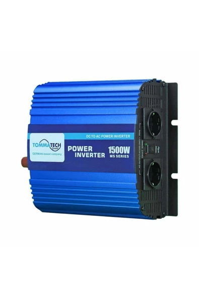 TommaTech MS-1500W 24V Modifiye Sinüs İnverter 1500 W Watt Çevirici İnvertör - 2